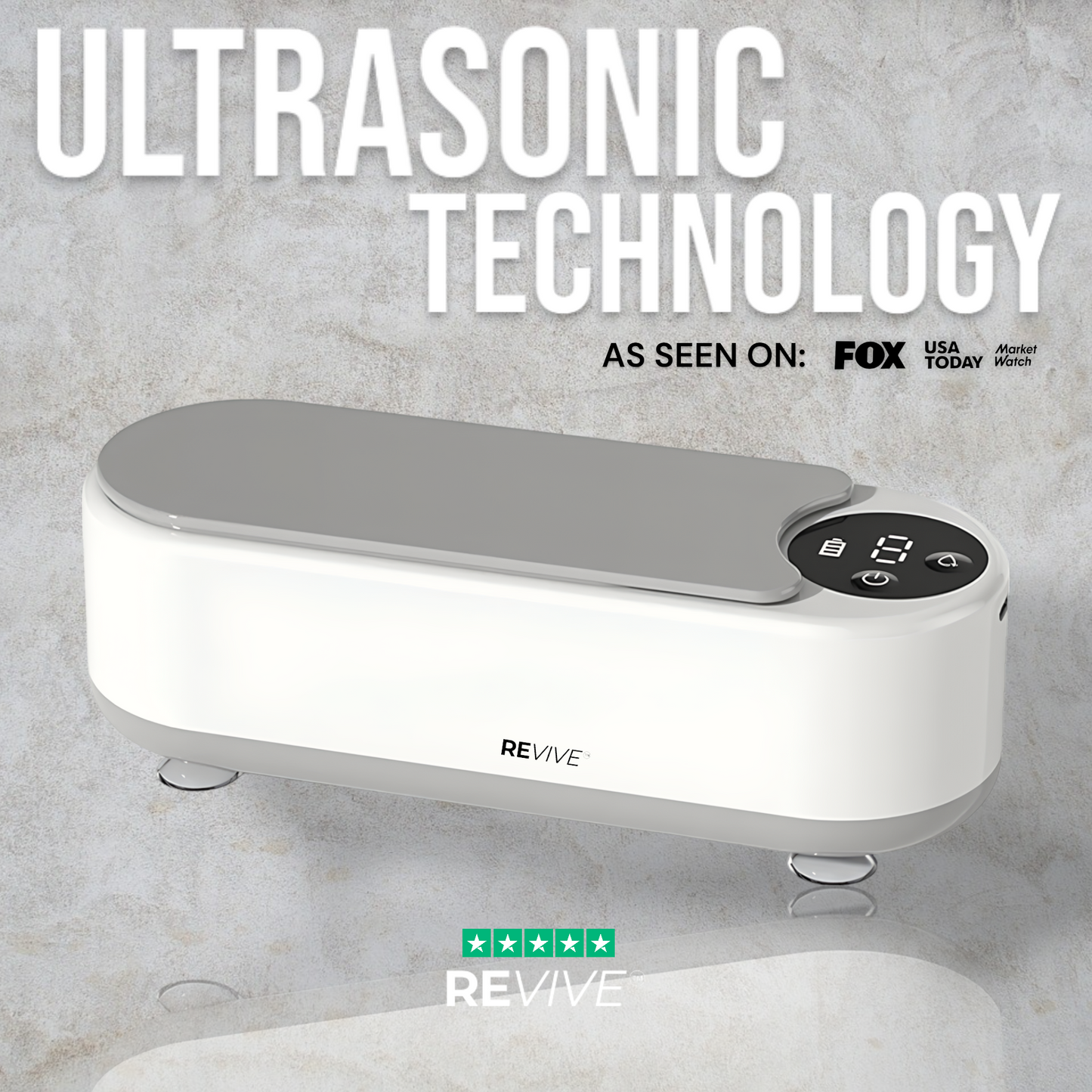 Ultrasonic Glasses Cleaner